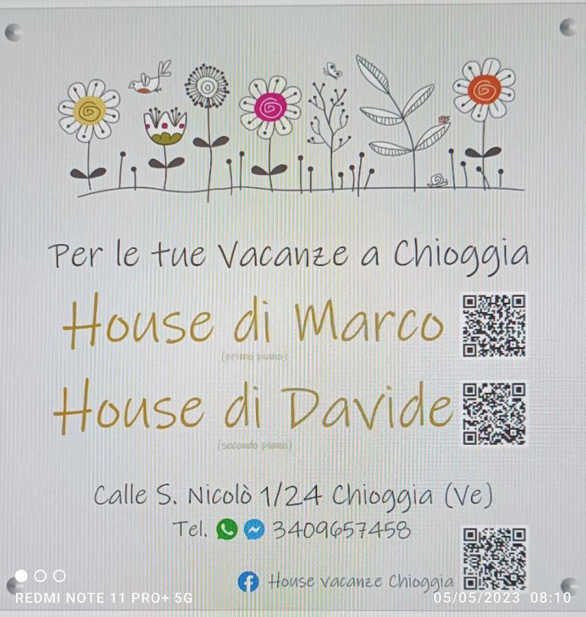 Apartmán Chioggia House Di Marco Exteriér fotografie